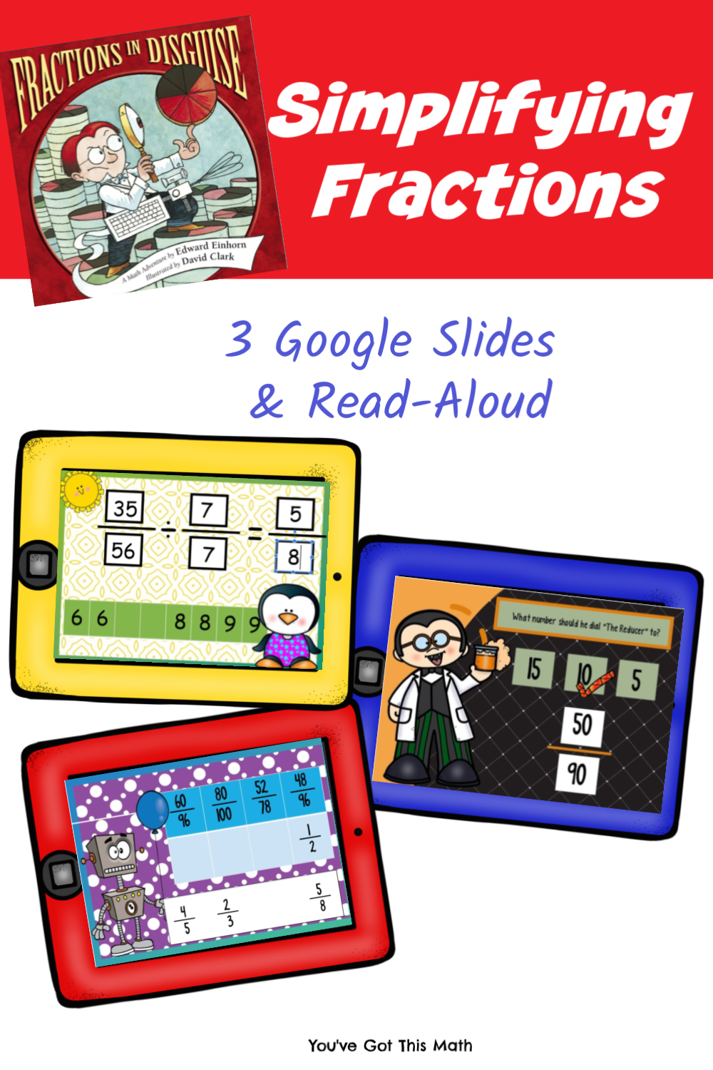 THREE Fun Digital Resources to Work on Simplifying Fractions