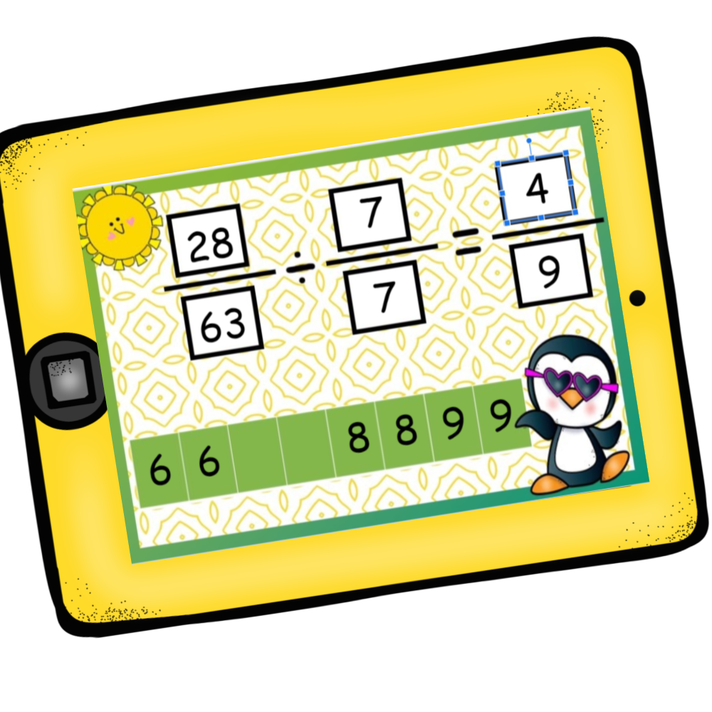 THREE Fun Digital Resources to Work on Simplifying Fractions