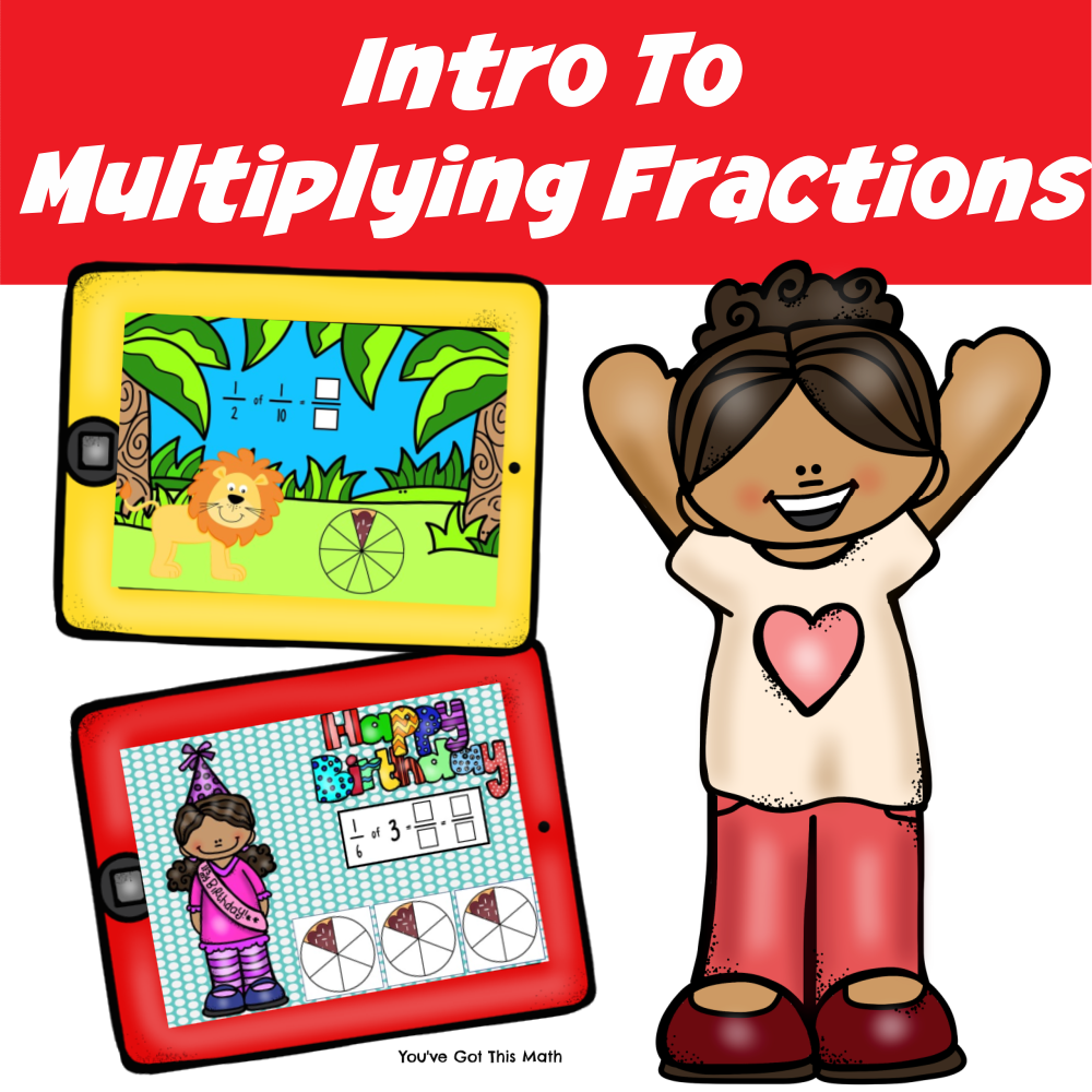 TWO Multiplying Fractions Activities Using Google Slides