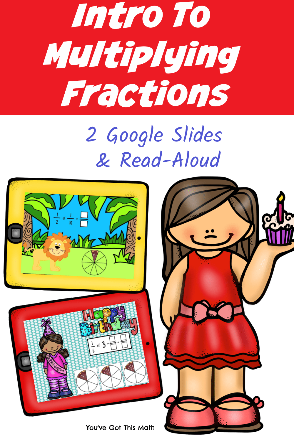 TWO Multiplying Fractions Activities Using Google Slides