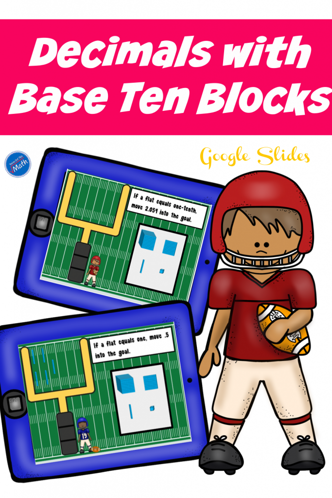 FREE Digital Activity For Representing Decimals With Base Ten Blocks