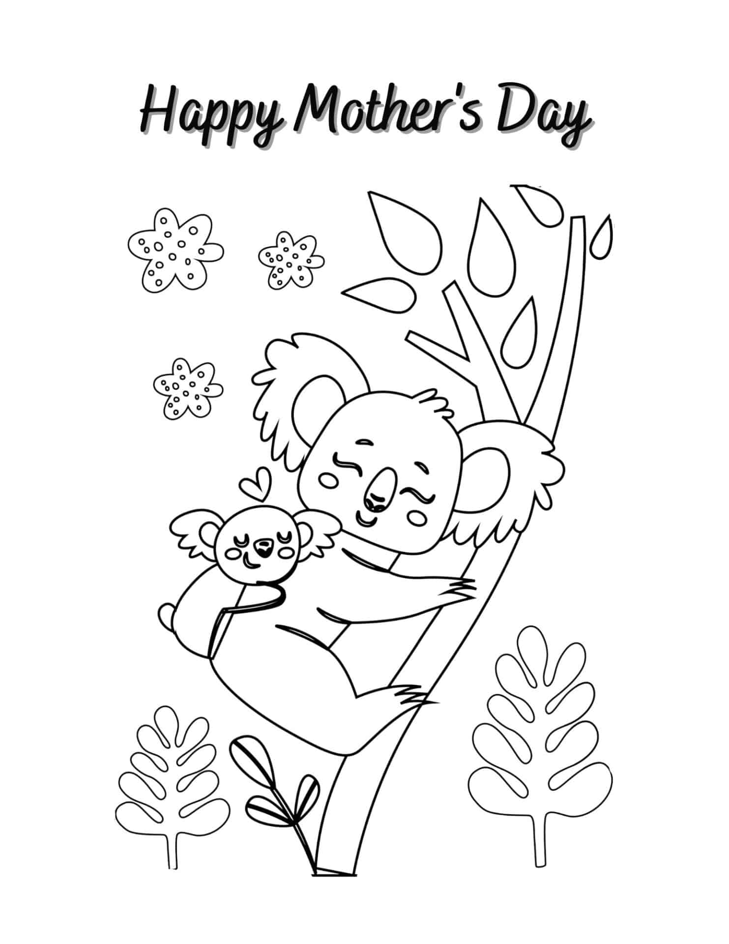 6 Mother's Day Coloring Pages | Free | Printable
