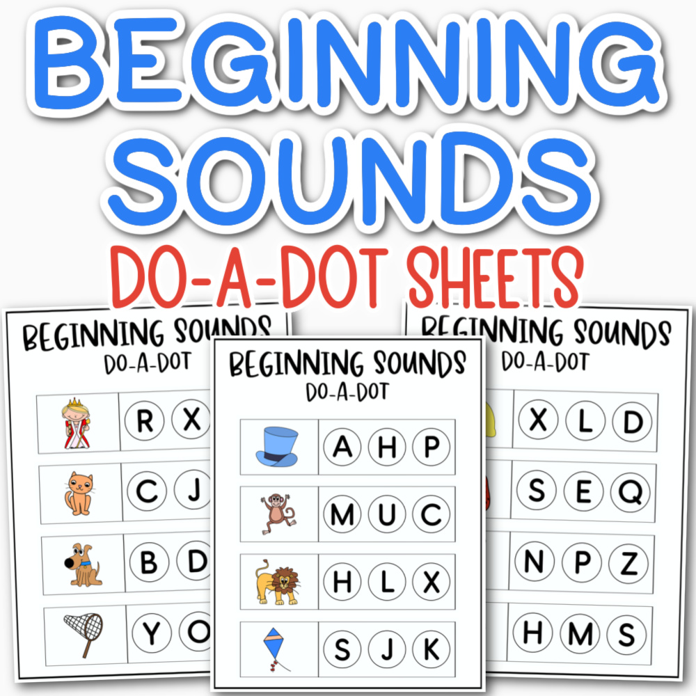 Phonics Beginning Sounds Worksheets Free