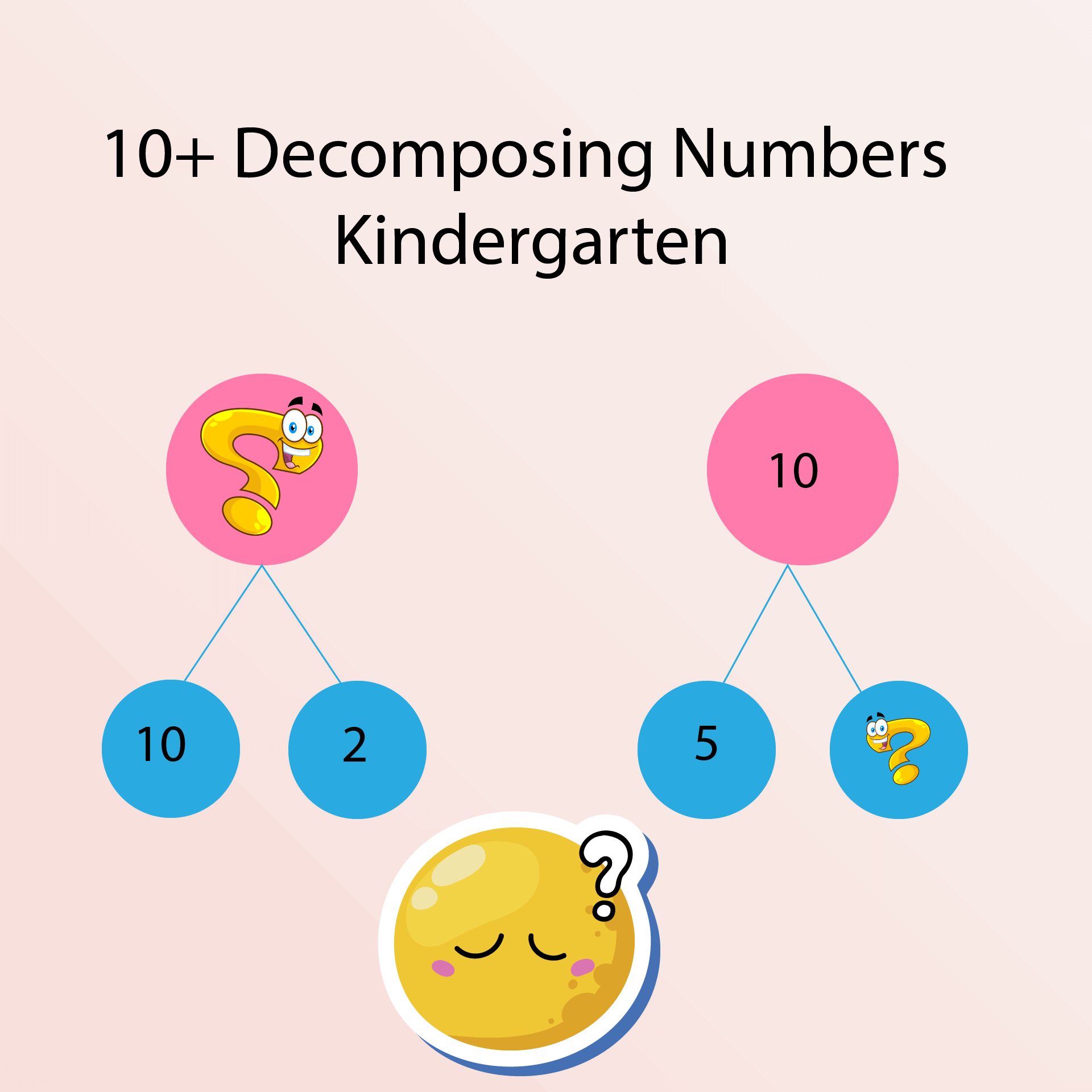 9 Free Decomposing Numbers Kindergarten Worksheet
