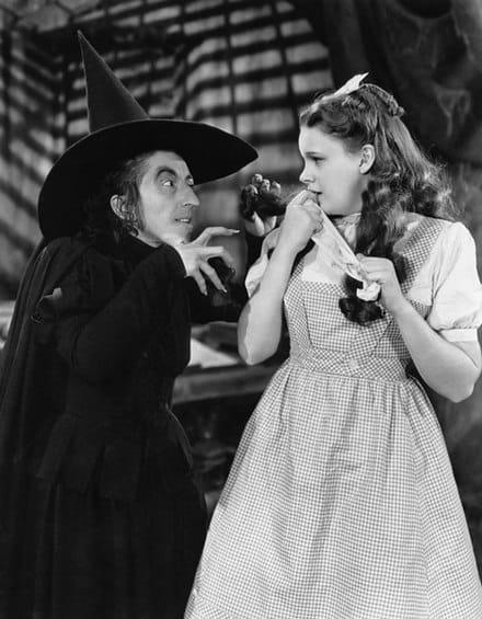 dorothy and wicked witch