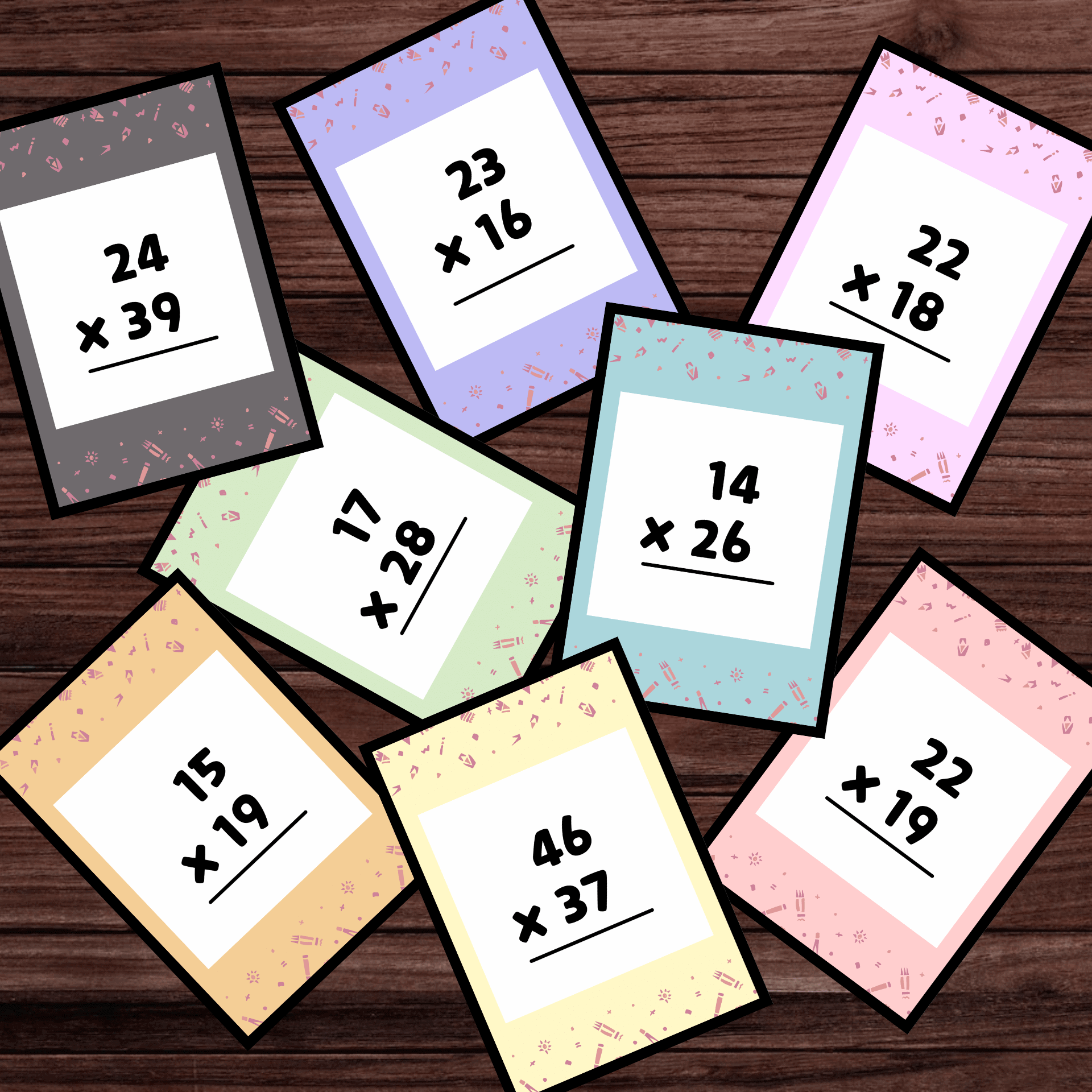 Multiplying Double Digits | Free Printables