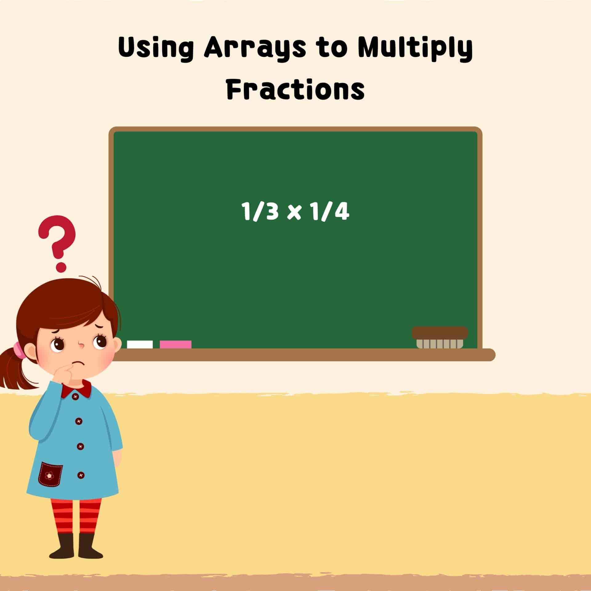 Using Arrays to Multiply Fractions | Free Printable