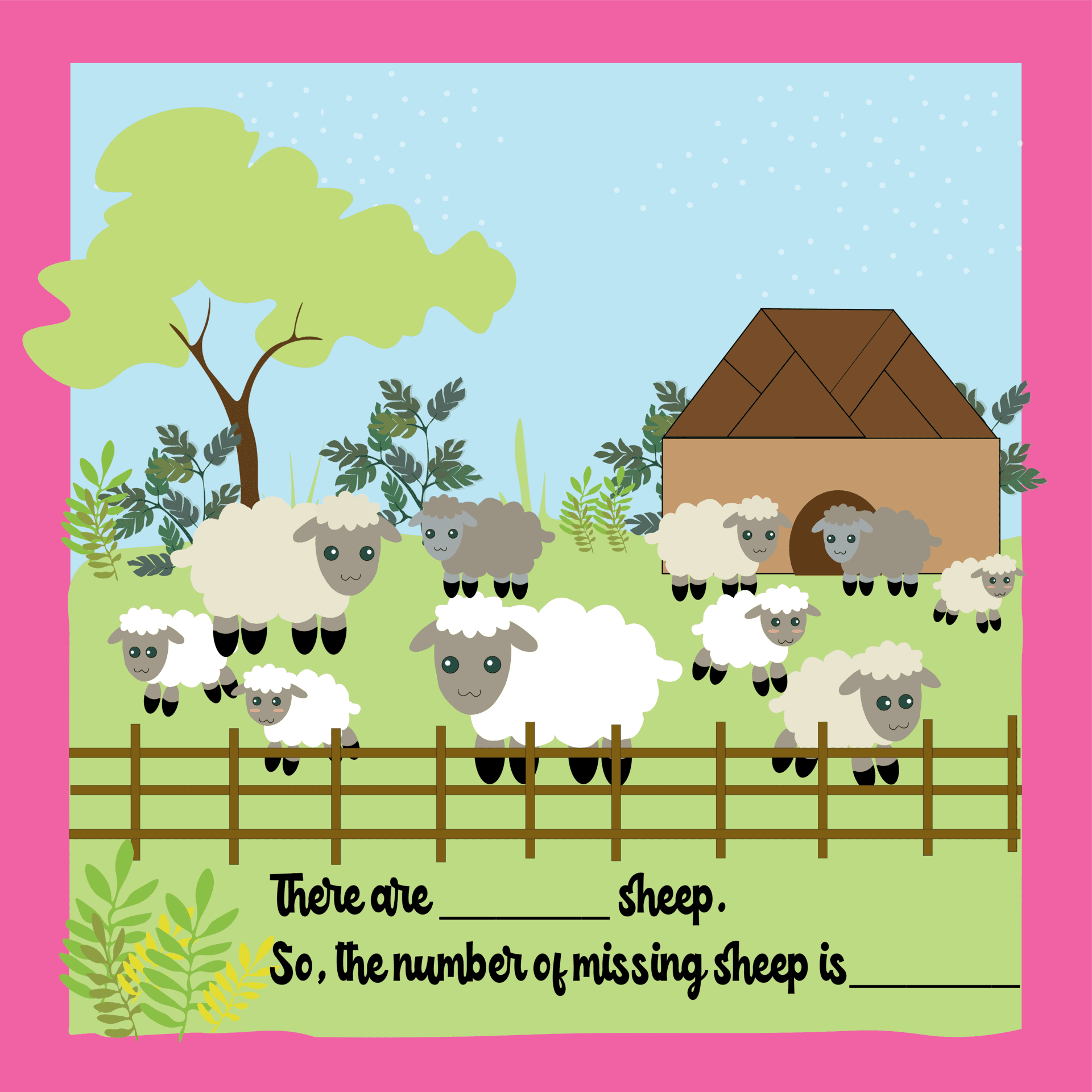 Finding the Number of Missing Sheep