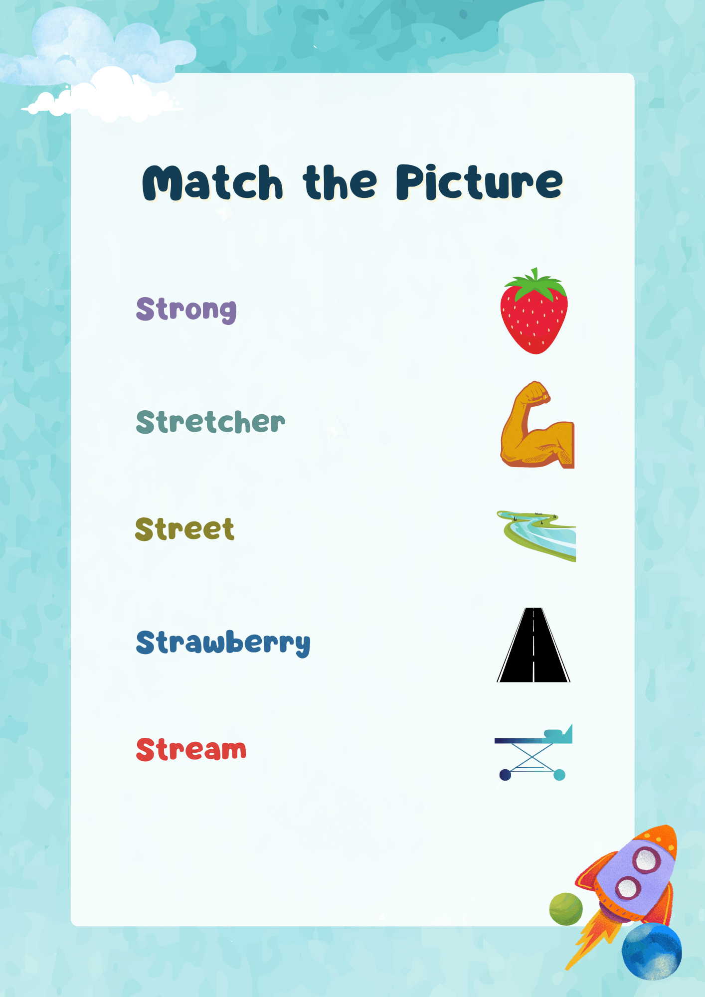 STR Words for Grade 2 | Free Printable