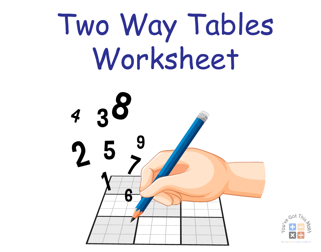 5 Two Way Tables Worksheet | Free Printables