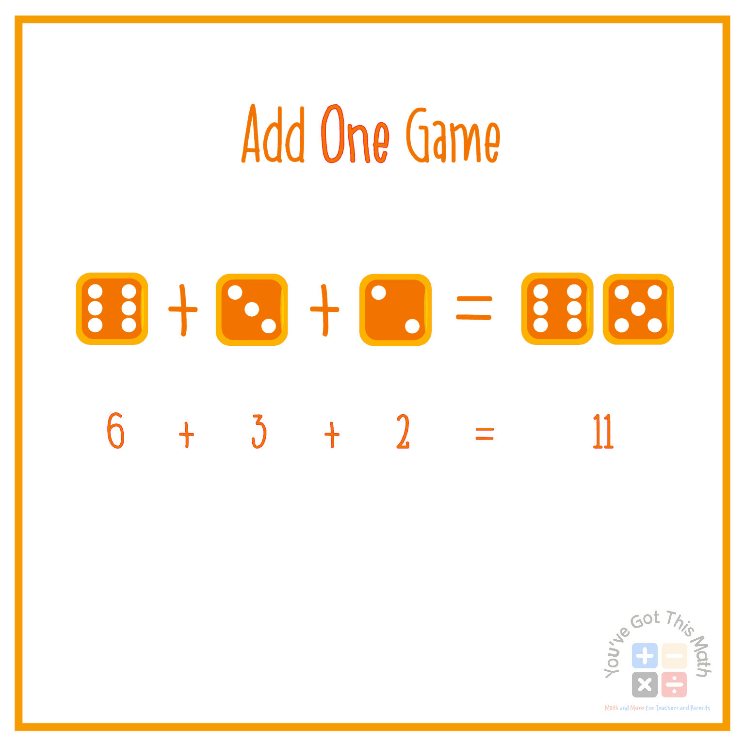 Adding with 3 addends math games free printable