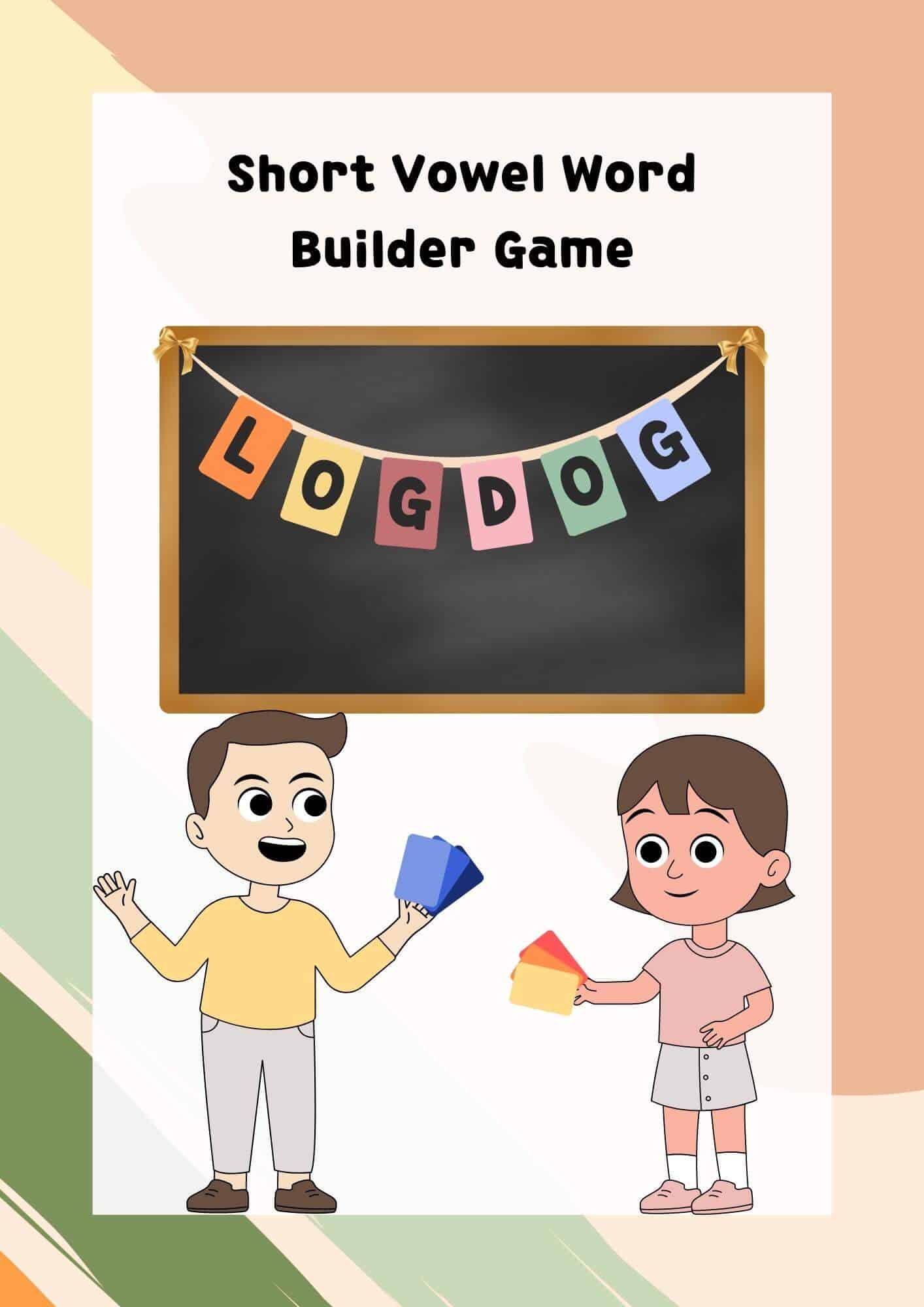 CVC Short Vowel Word Builder Games