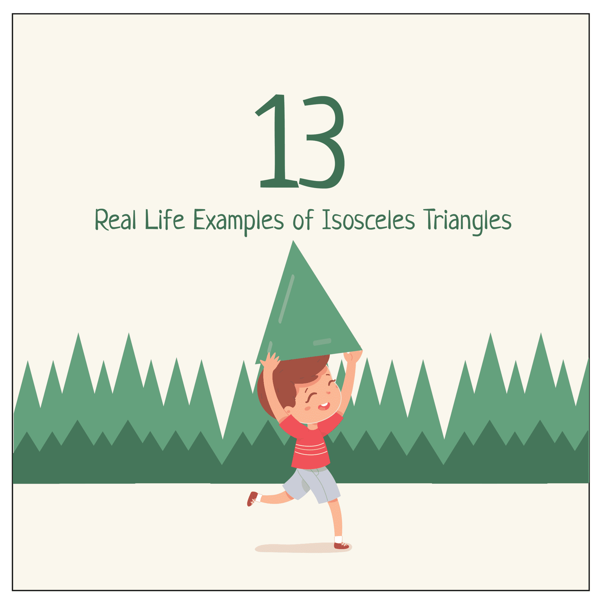 13 Examples of Isosceles Triangle in Real Life | Free Printable
