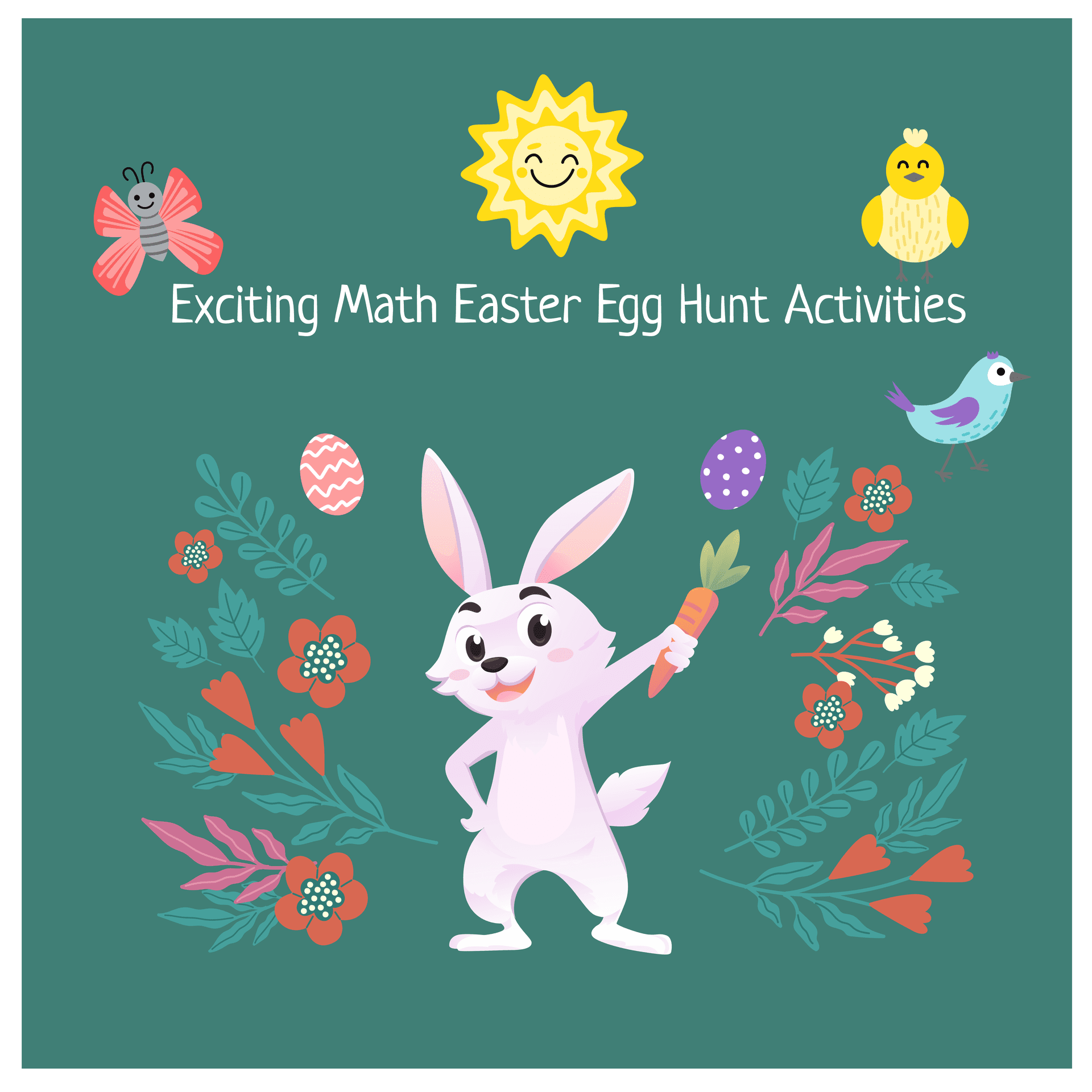 5 Exciting Math Easter Egg Hunt Activities | Free Printables