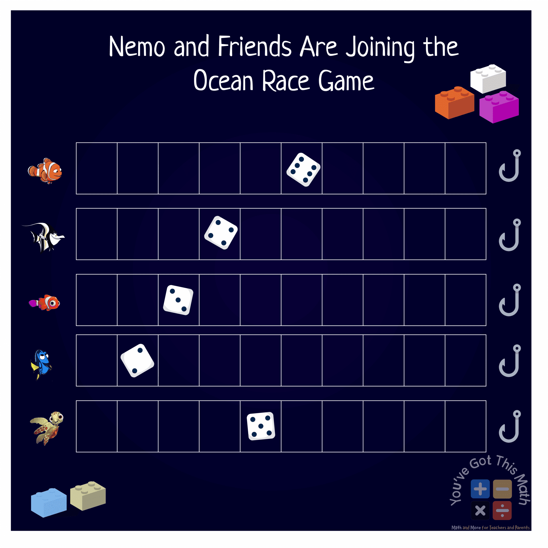 Nemo and Friends Are Joining the Ocean Race Game!