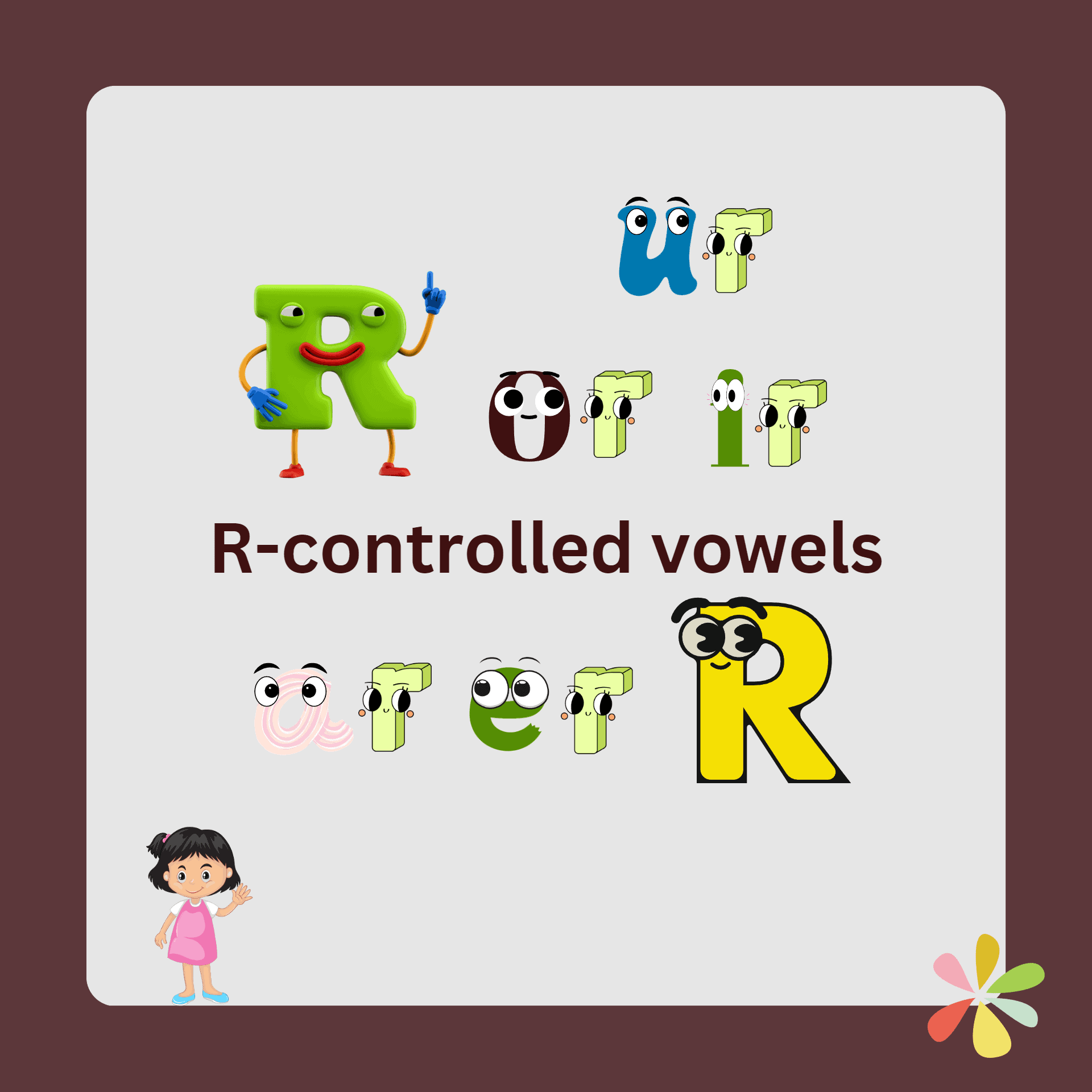 R Controlled Vowels Activities