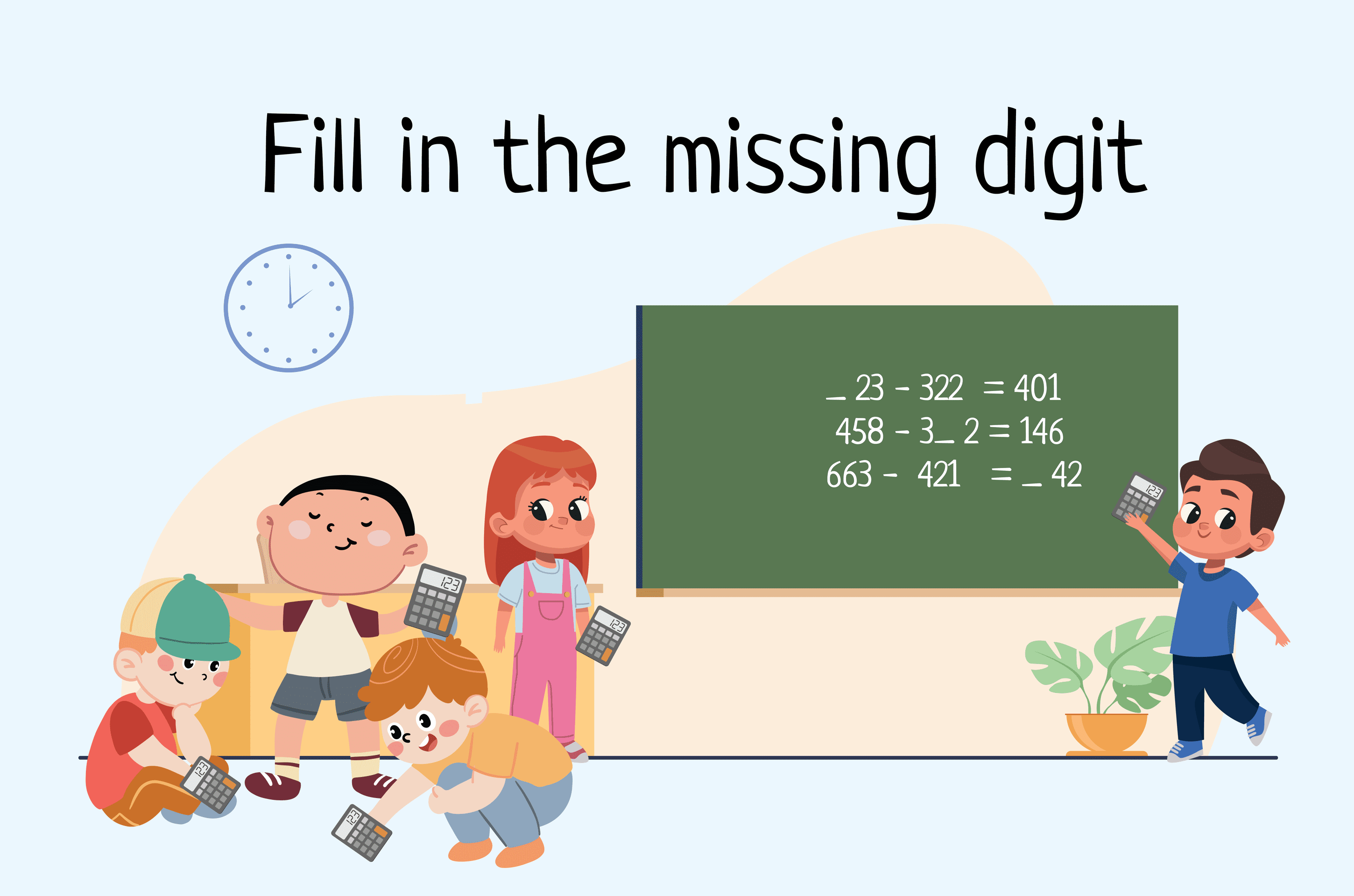 Fill in the missing digit