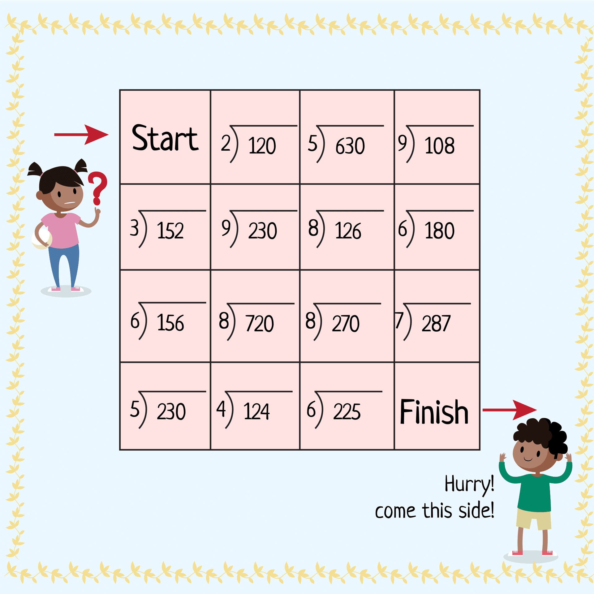 Doing 3 Digit by 1 Digit Division with Remainders to Get Your Way Out