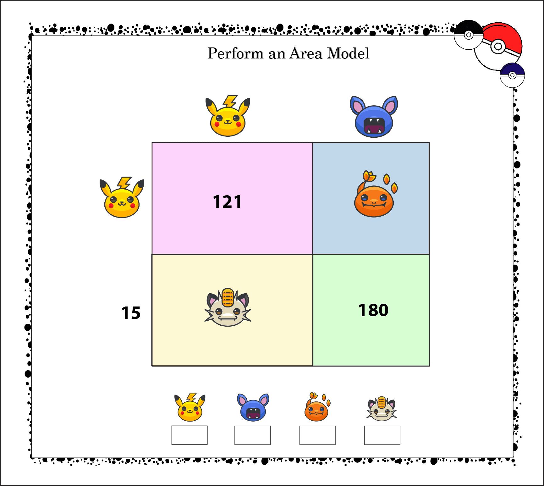 Pokémon puzzle  Pokemon, Pokemon math games, Math games for kids