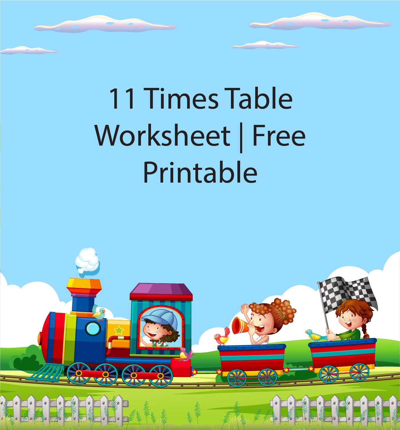 10 Free 11 Times Table Worksheet | Fun Learning