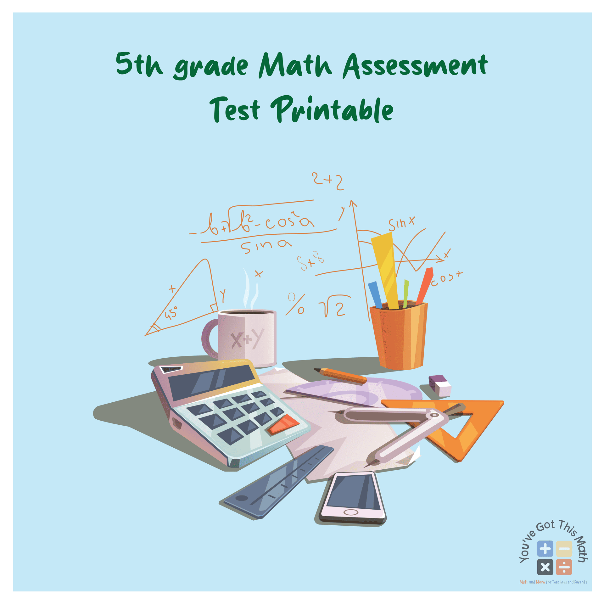 5th Grade Math Assessment Test Printable | Free Worksheets