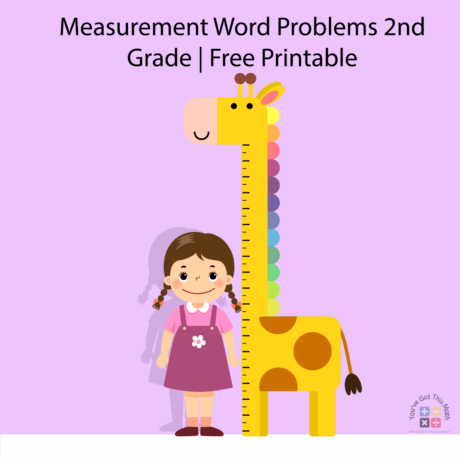 Two Simple Measurement Word Problems Worksheets