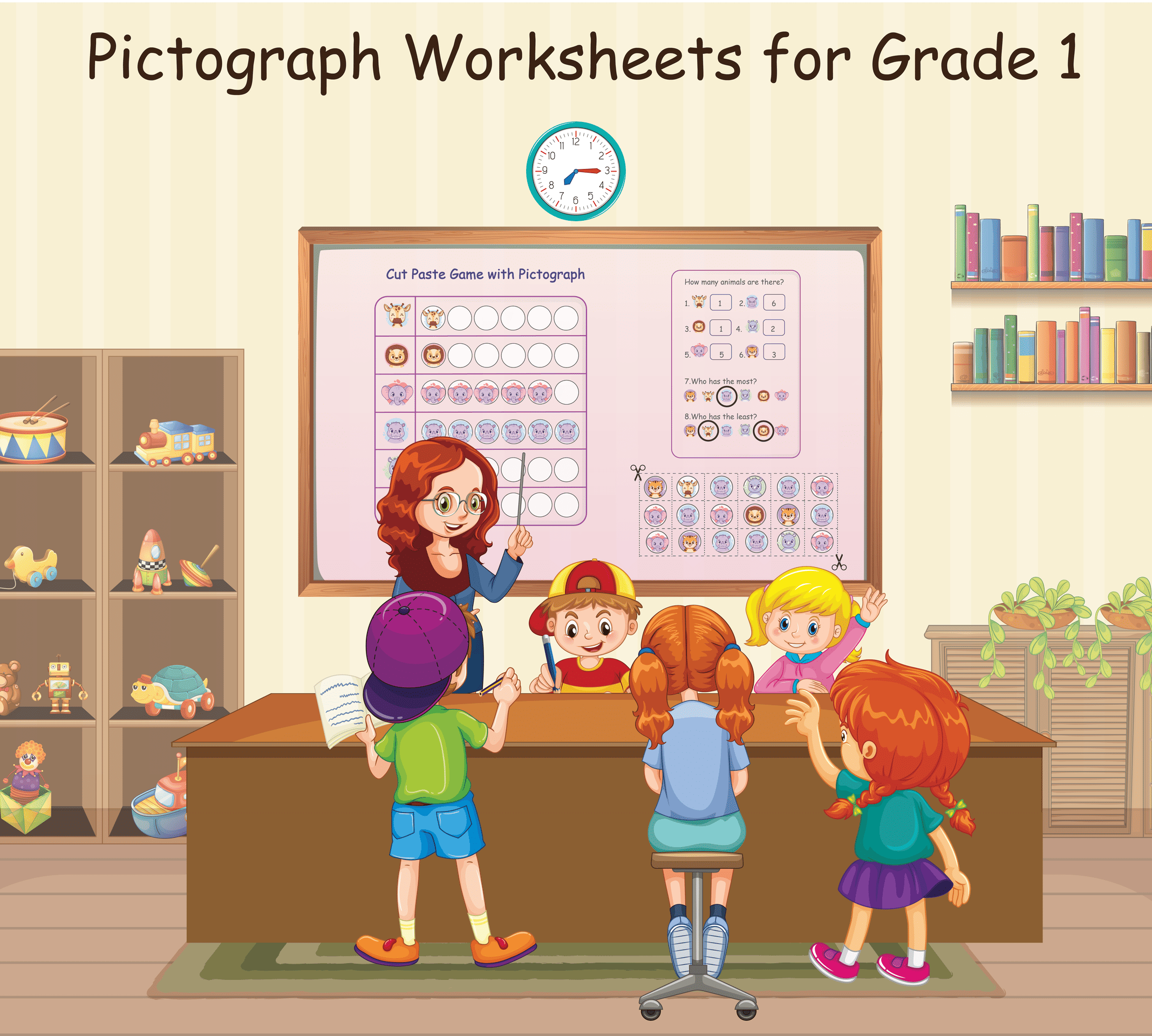9 Free Pictograph Worksheets for Grade 1 | Fun Activities