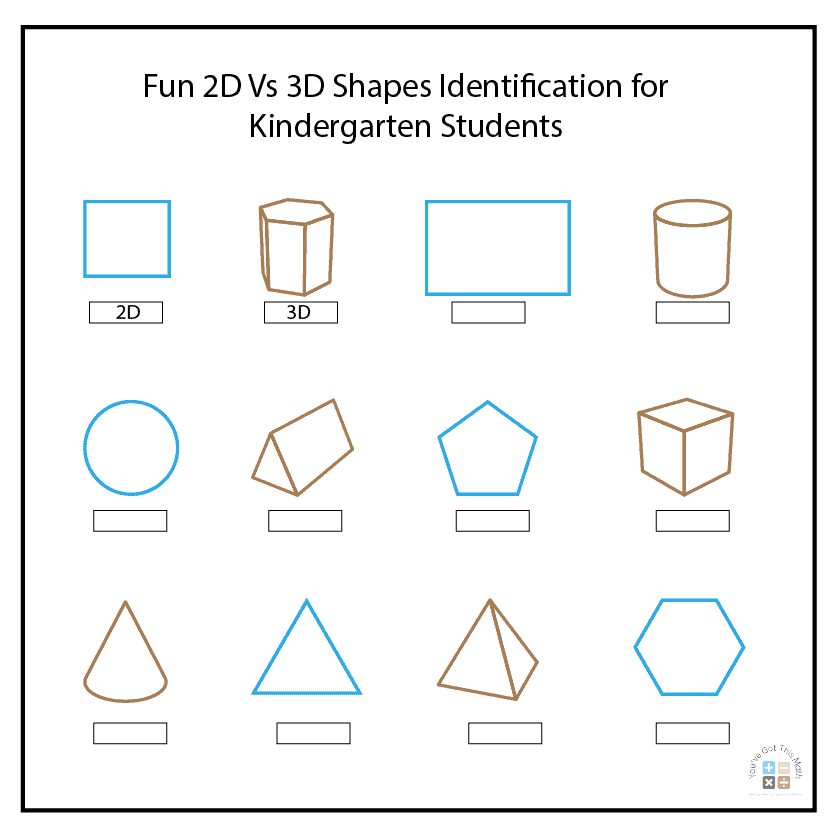 12 Free 3D Shapes Worksheets PDF Fun Activities