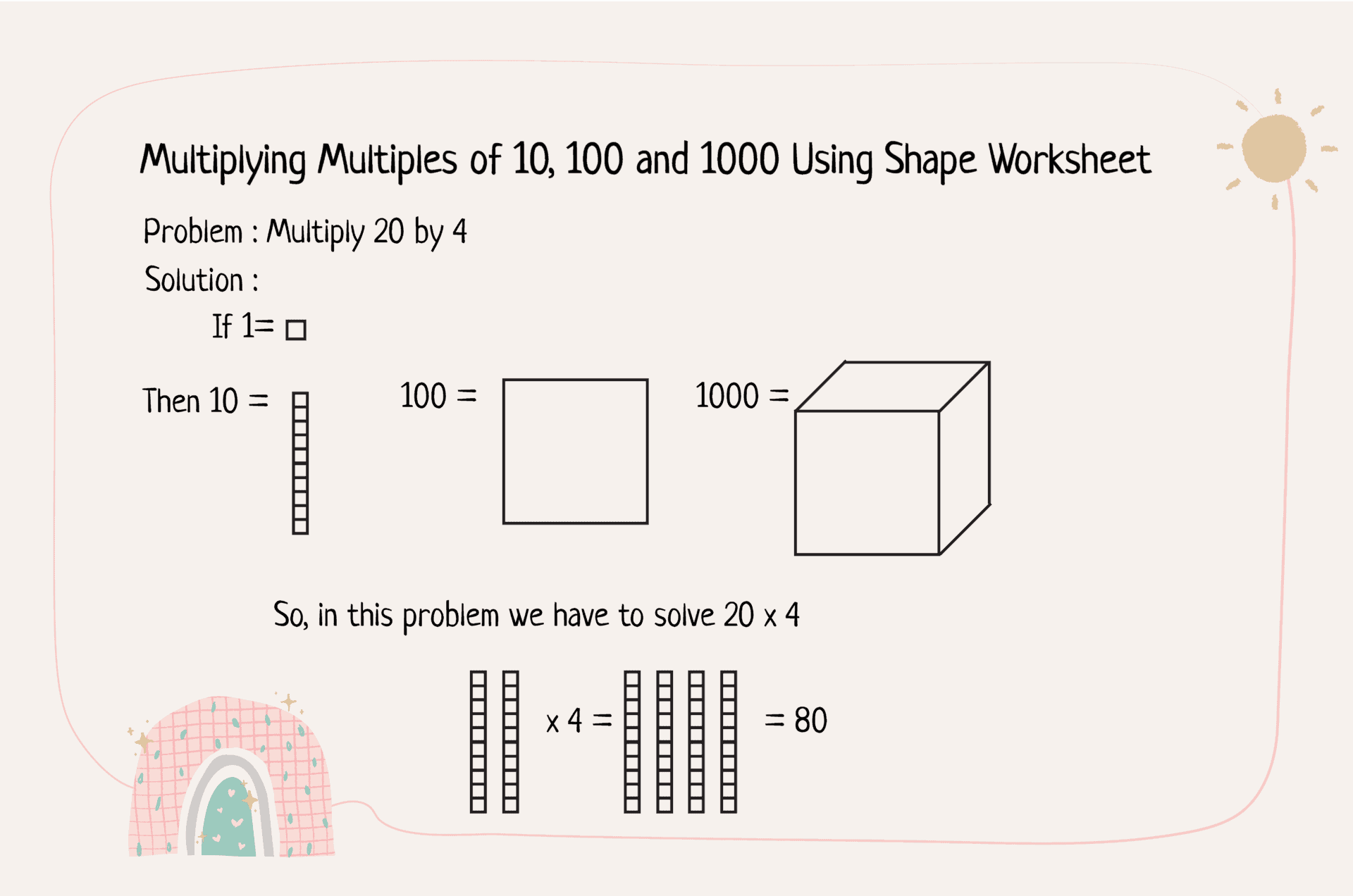 8 Free Multiplying by Multiples of 10 100 and 1000 Worksheet