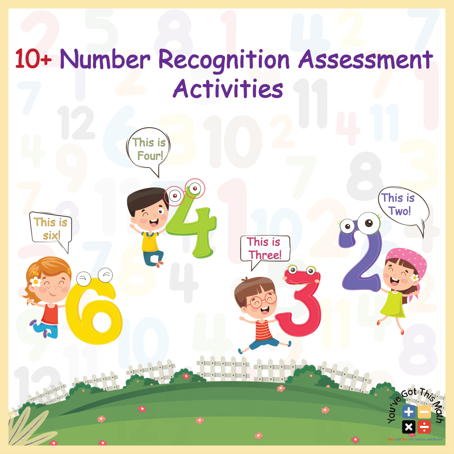 10-free-number-recognition-assessment-worksheets