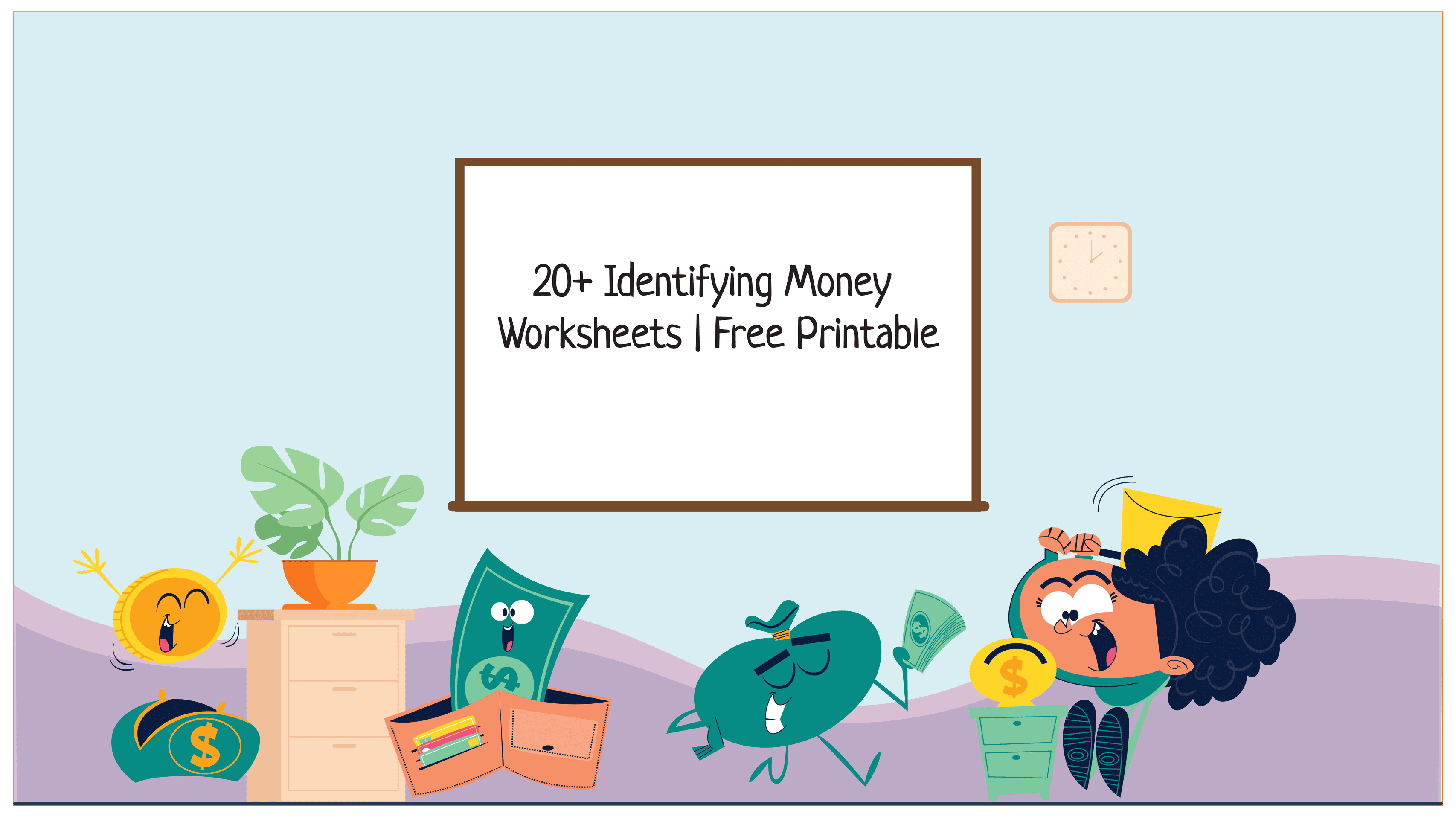 11 Free Identifying Money Worksheets | Fun Activities
