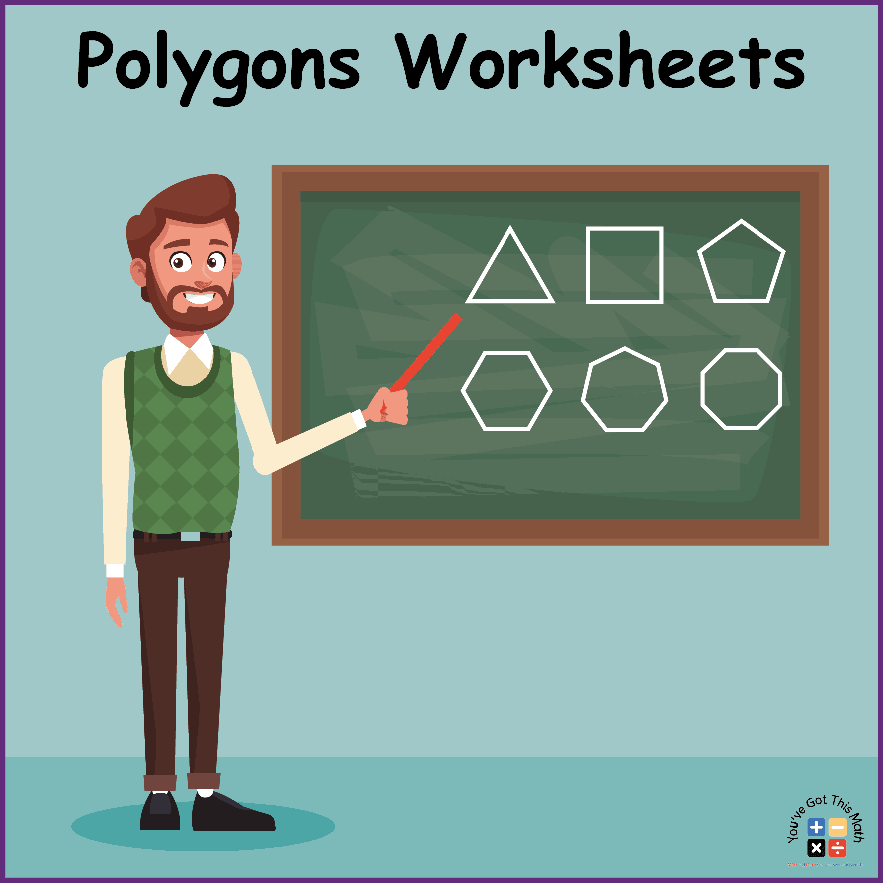 15+ Free Polygon Worksheets PDF | 8 Interactive Methods