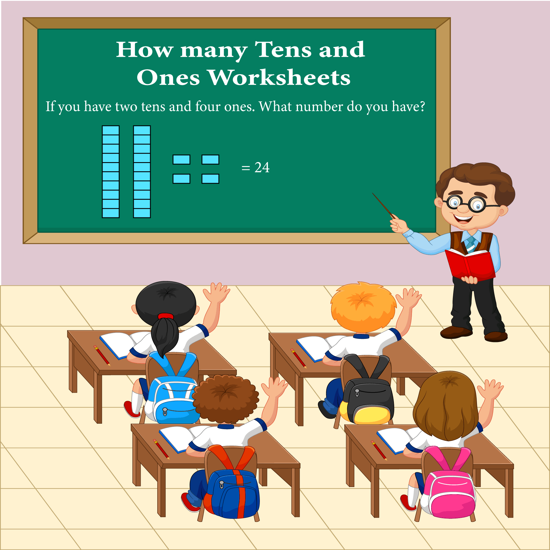 7 Free How Many Tens and Ones Worksheets