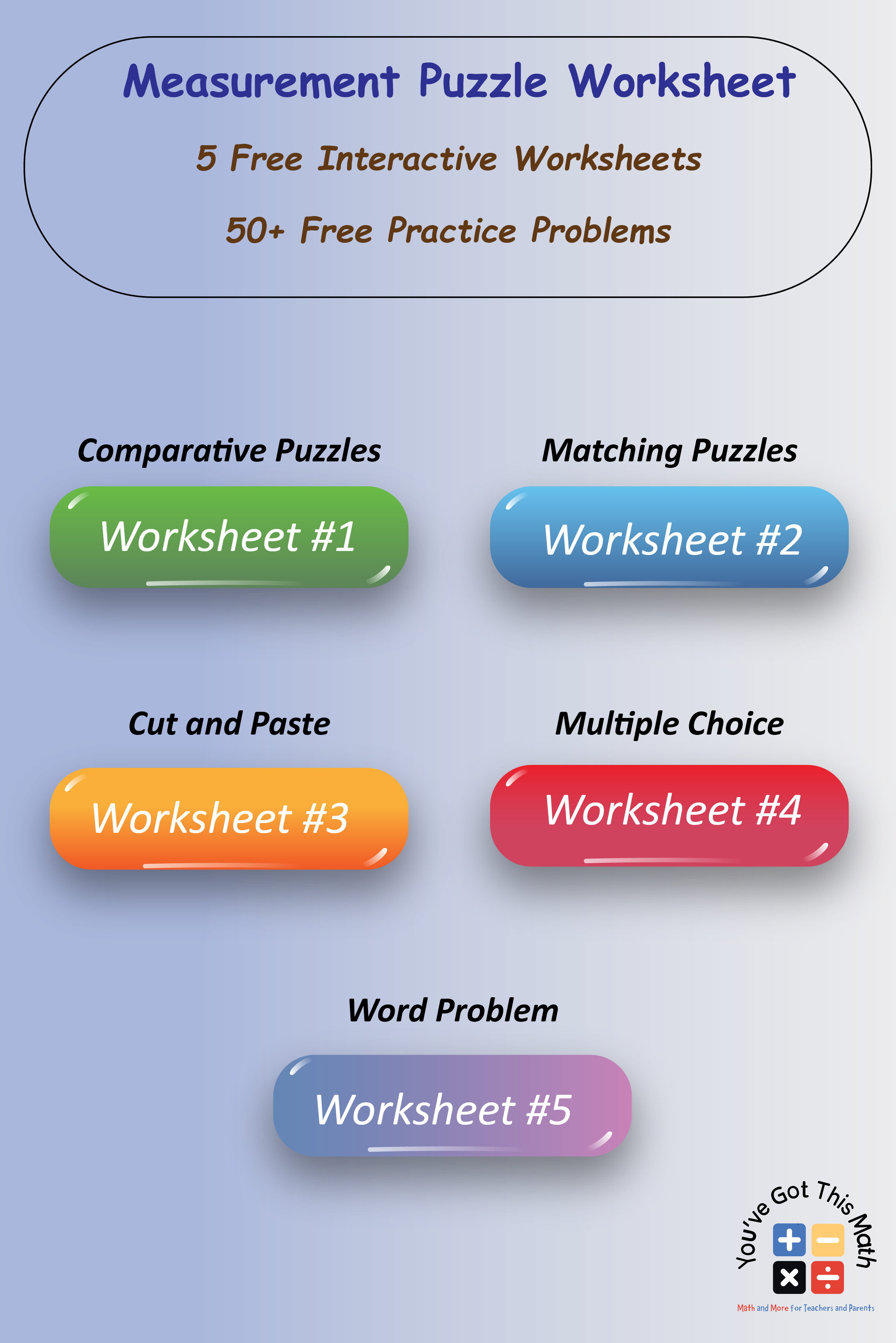 measurement puzzle worksheet