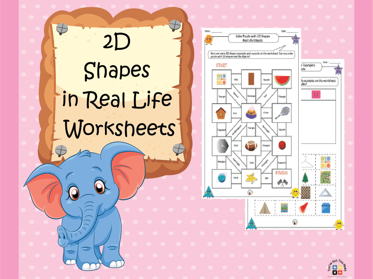 35+ 2D Shapes in Real Life Worksheets | Free Printable