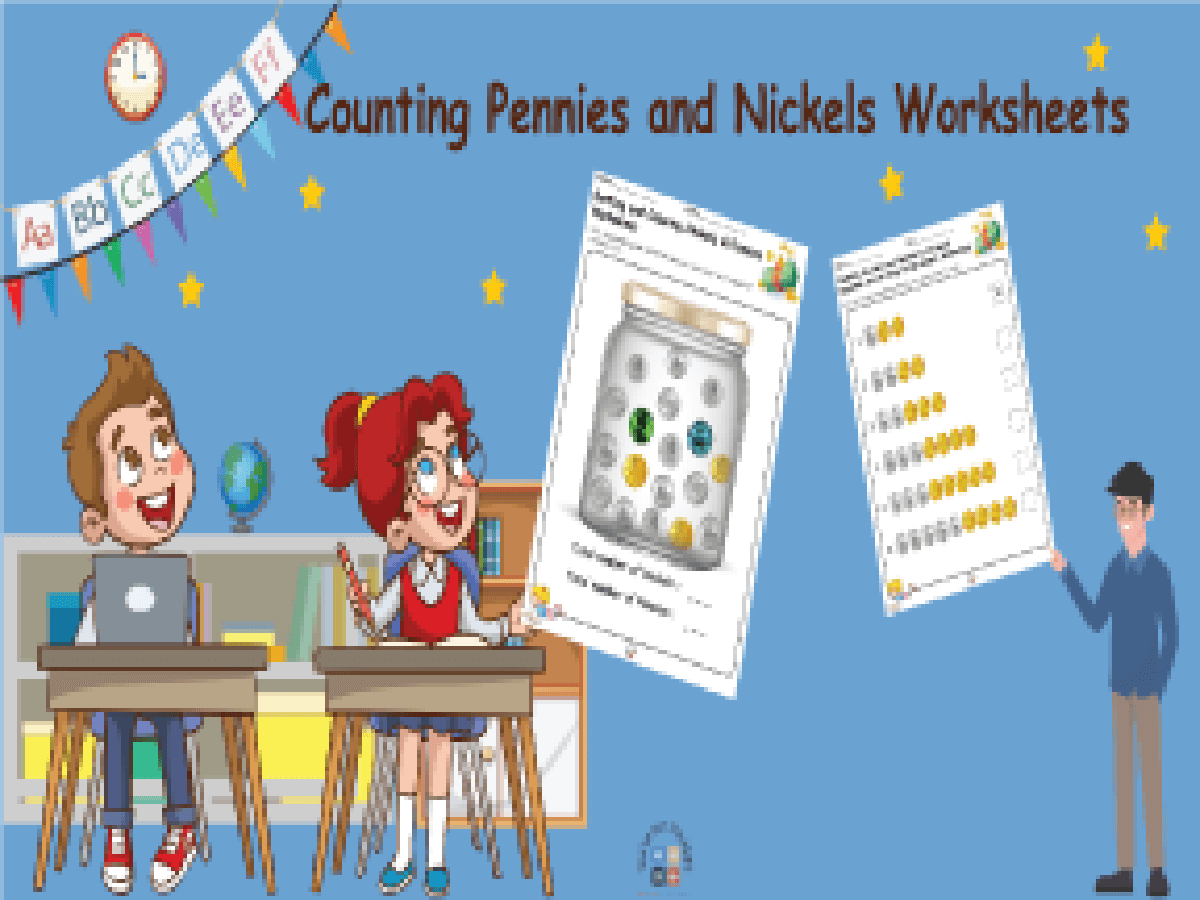 27 Counting Pennies and Nickels Worksheets | Free Printable