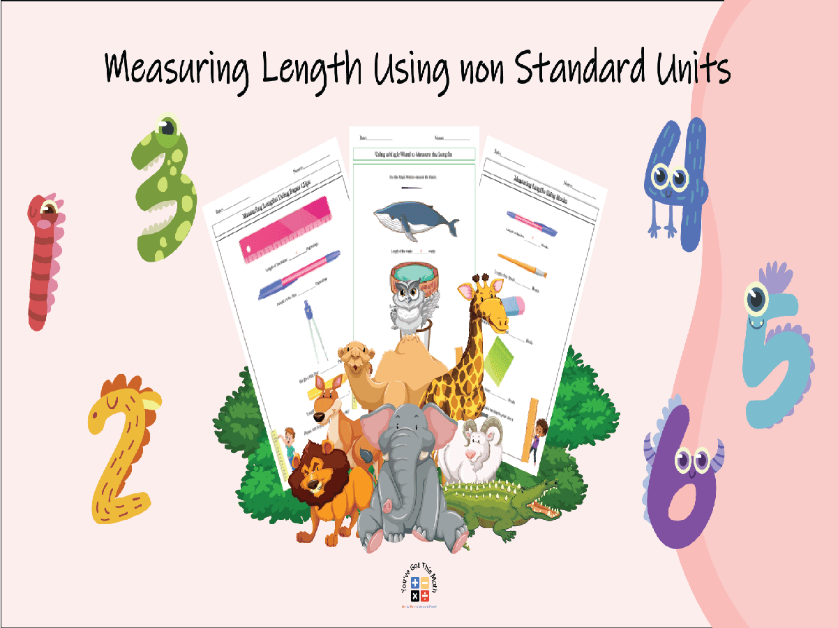 15 Free Measuring Length Using Non Standard Units Worksheets