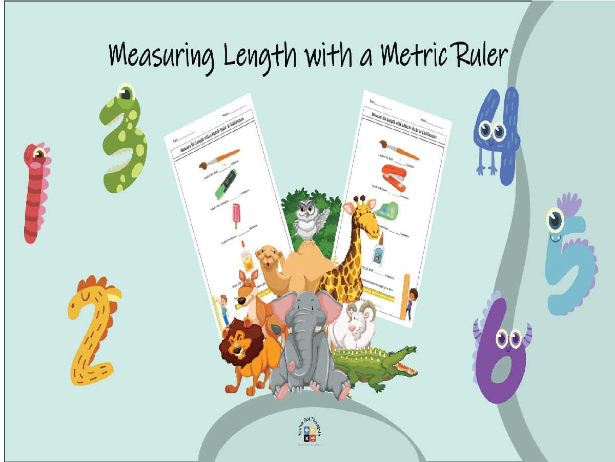 12 Free Worksheets on Measuring Length with a Metric Ruler