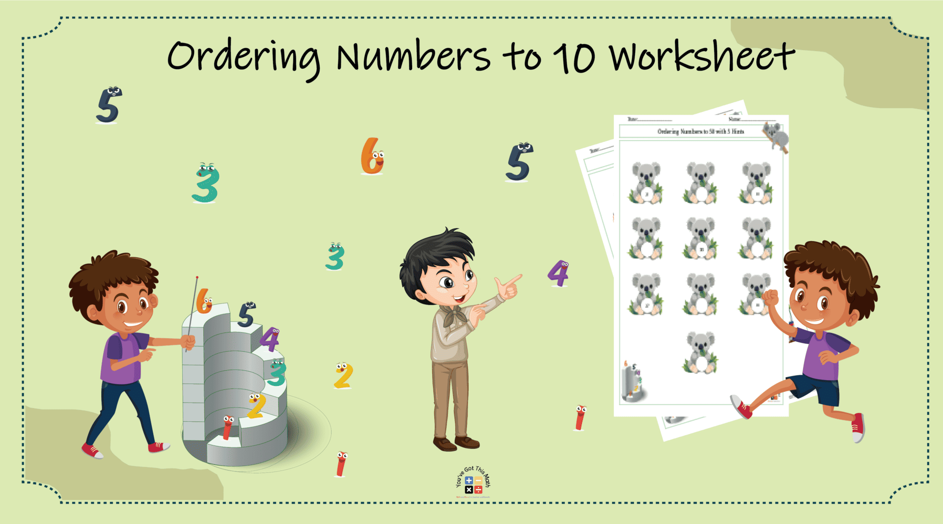 20-free-ordering-numbers-to-10-worksheet