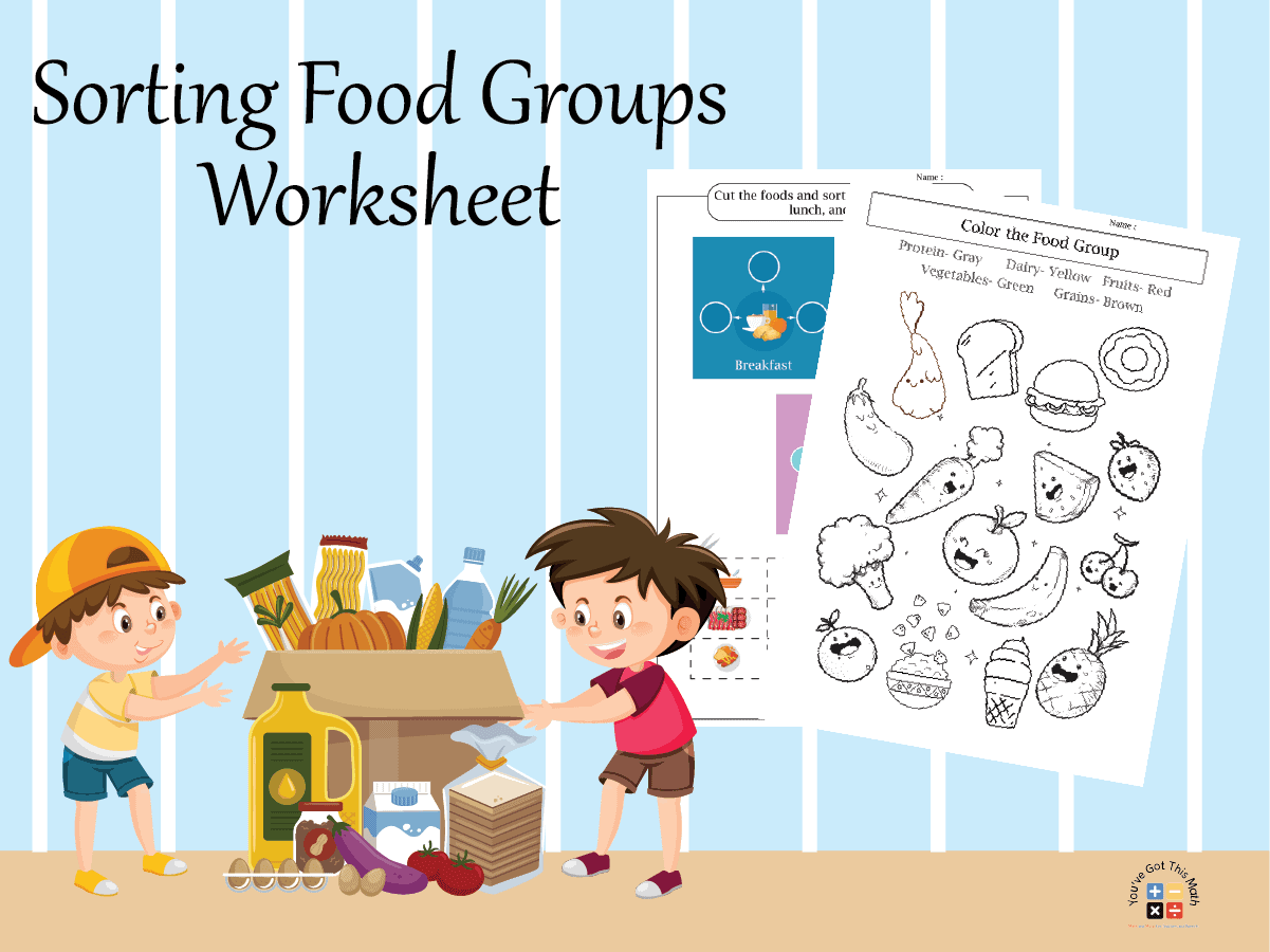 15 Sorting Food Groups Worksheet | Free Printable