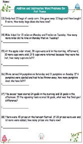 addition and subtraction word problems within 20 worksheets