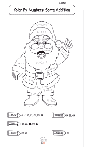 6 Interactive Christmas Addition Worksheets| 10+ Free Pages