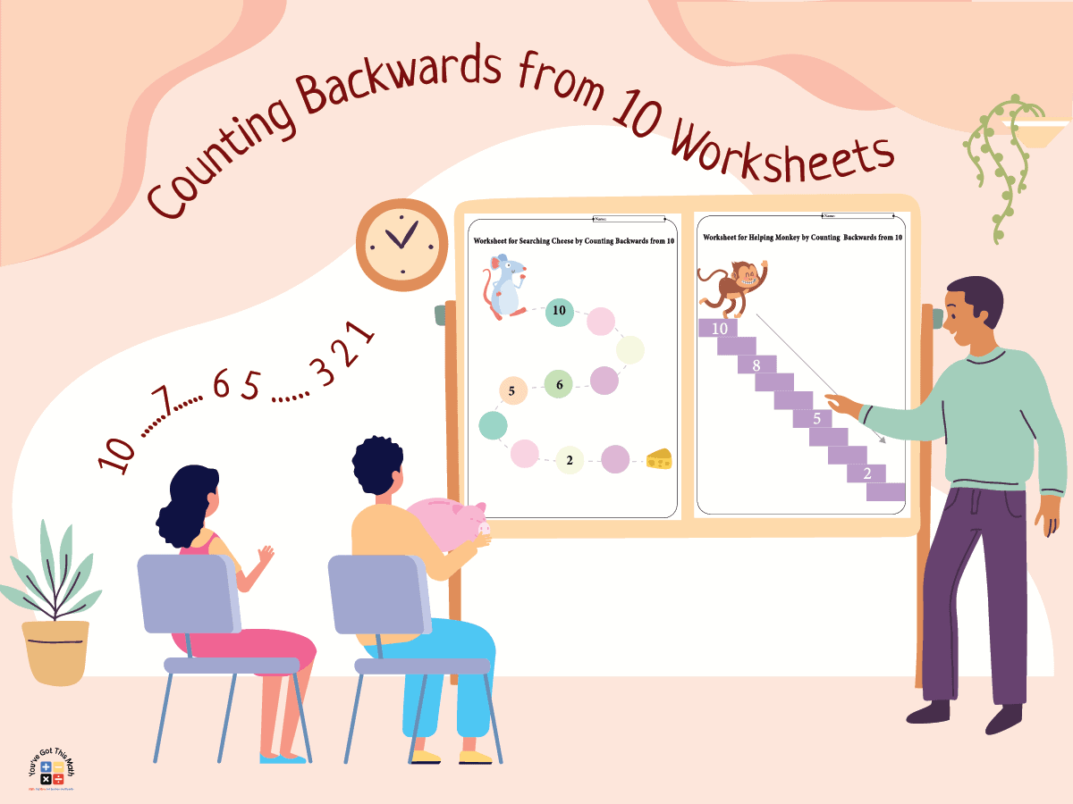 8+ Counting Backwards from 10 Worksheets | Free Printable