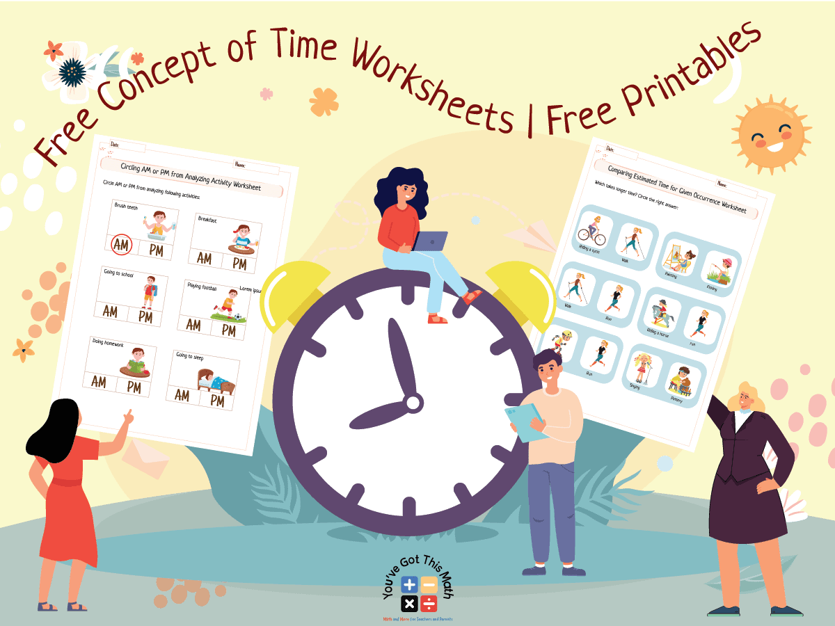 25+ Free Concept of Time Worksheets | Free Printable