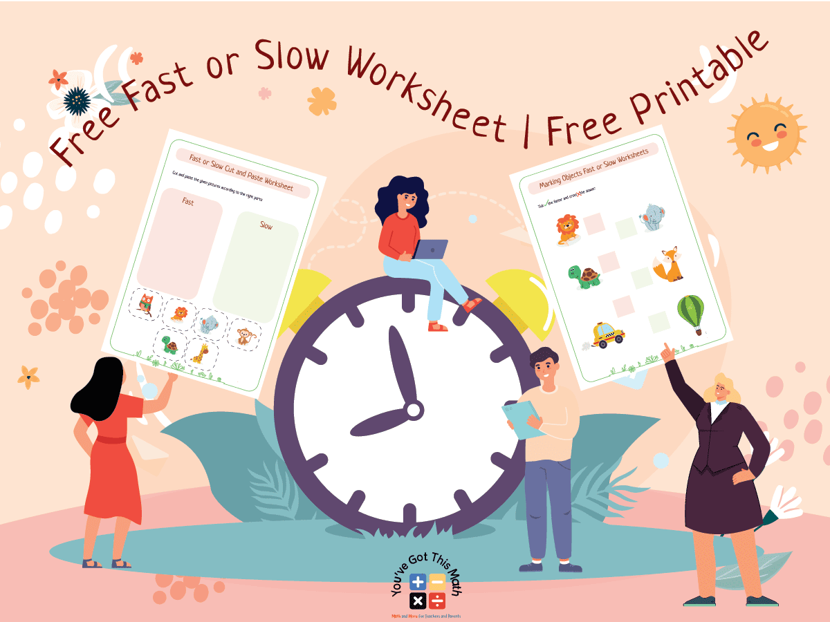 15+ Free Fast or Slow Worksheet | Free Printable