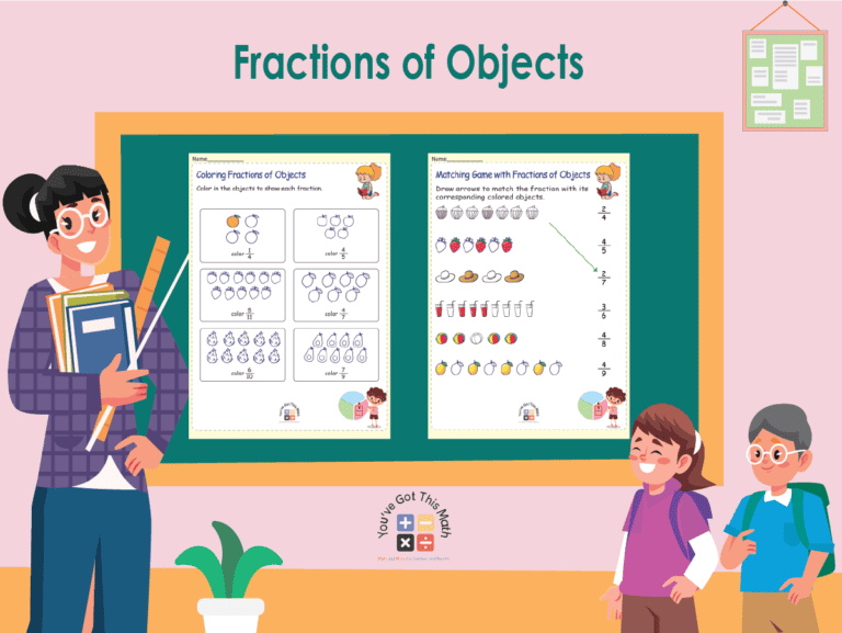 fractions of objects