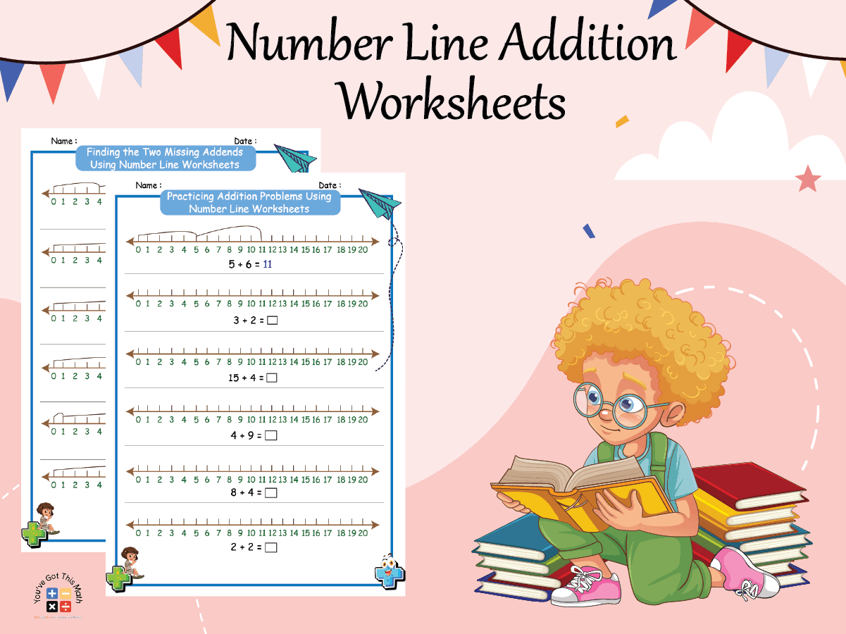 15 Free Interactive Number Line Addition Worksheets