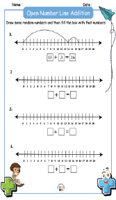 Open Number Line Addition
