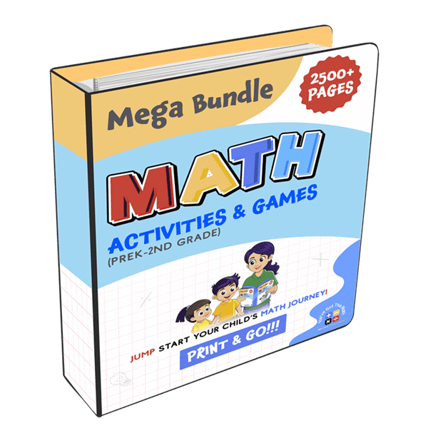 [Mega Bundle] Math Games & Activities (PreK-2nd Grade)