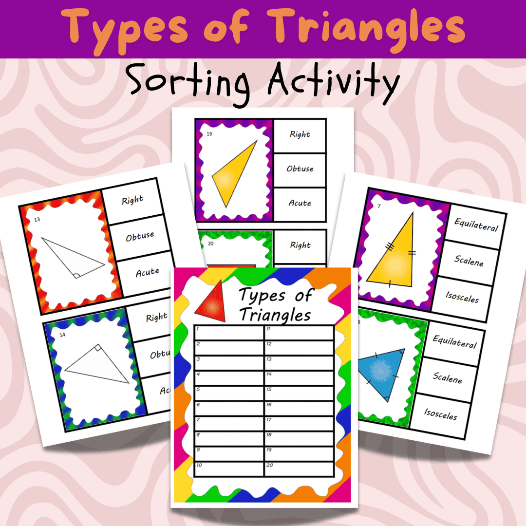 Triangle Shape Activity | Free Printable